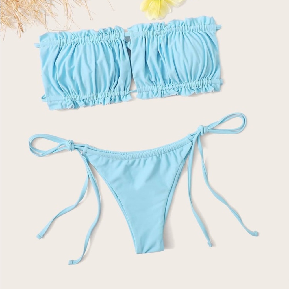 Ruched bikini